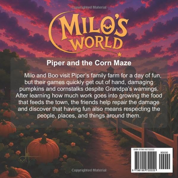 Milos World: Piper and the Corn Maze