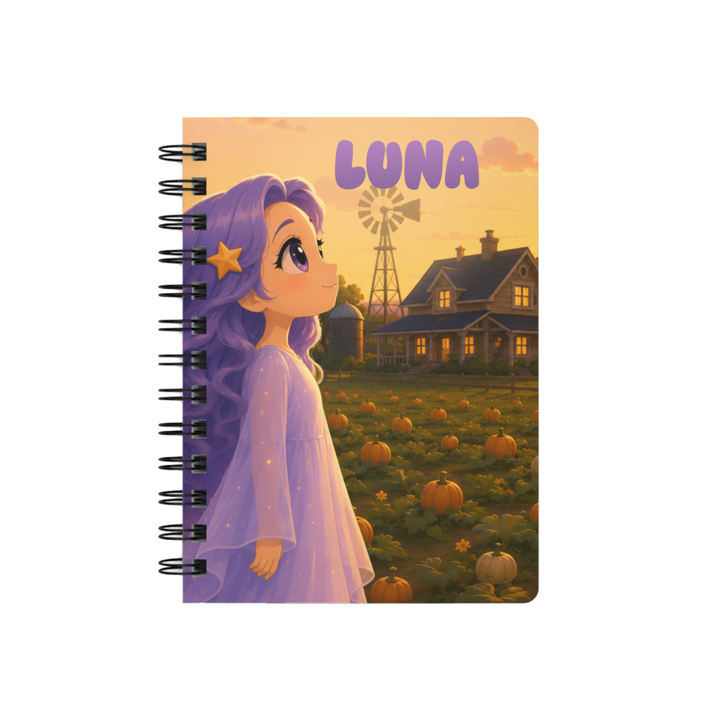 Luna Spiral Note book