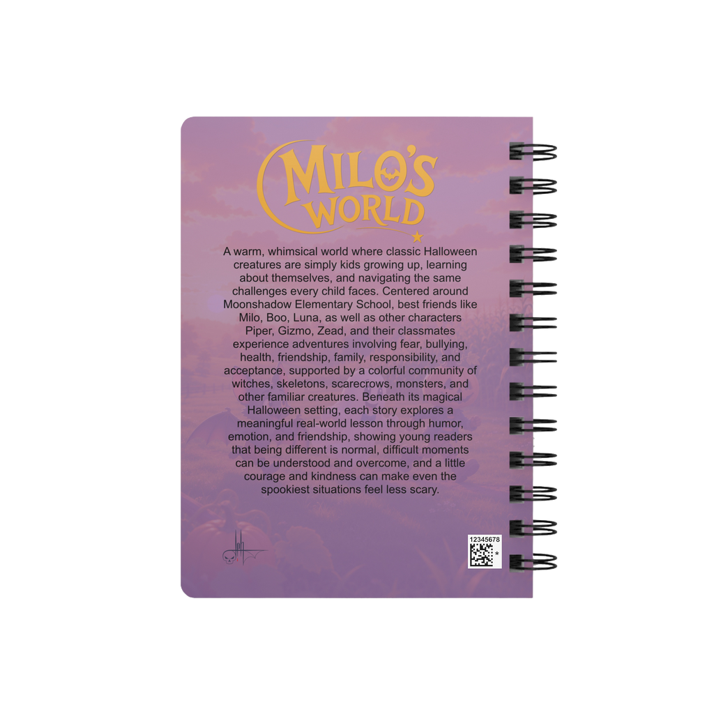 Luna Spiral Note book