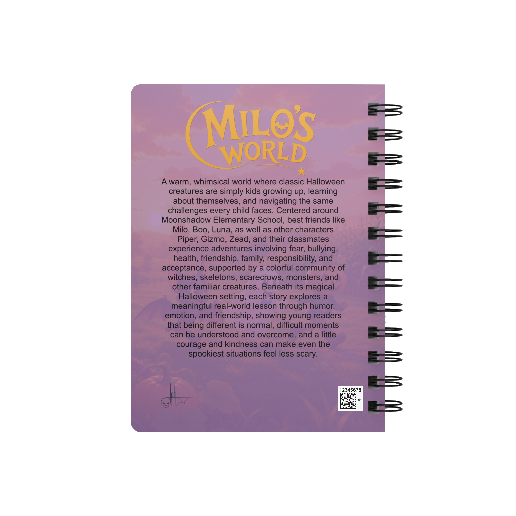 Luna Spiral Note book