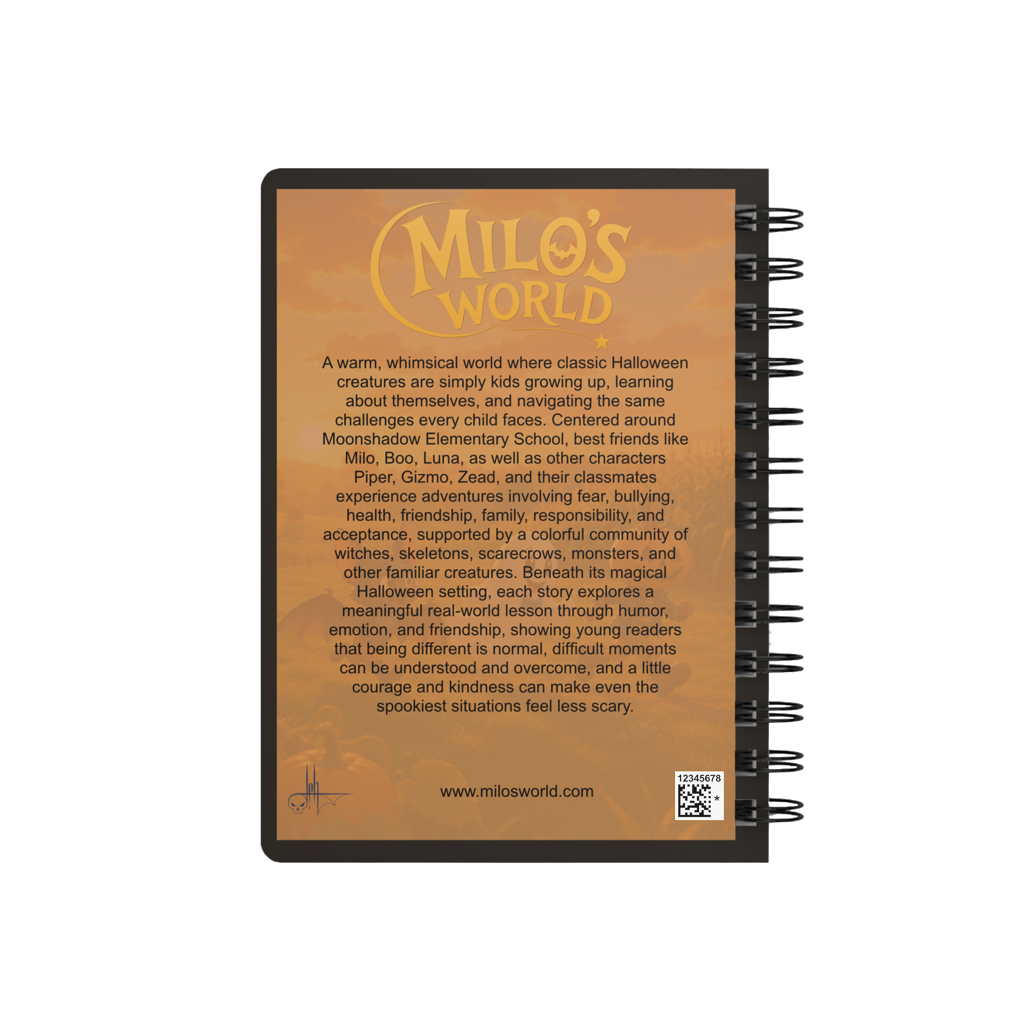 Milo Spiral Note book