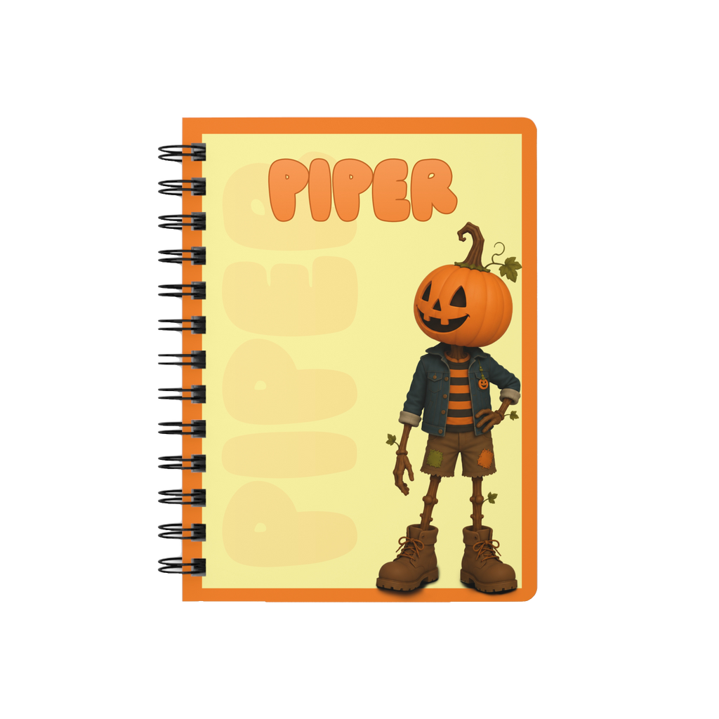 Piper Spiral Note book