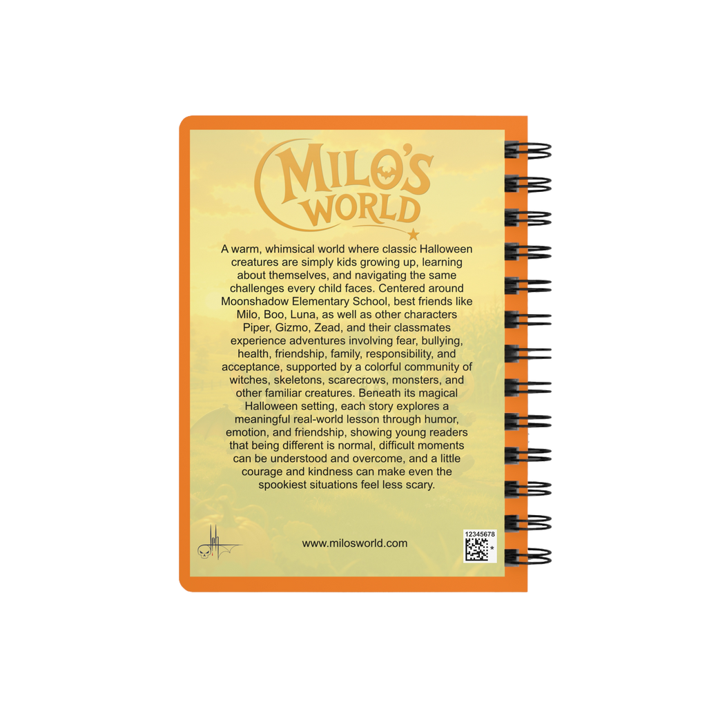 Piper Spiral Note book